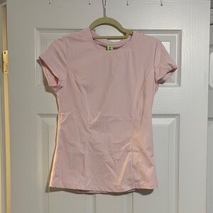 Light Pink Short Sleeve Active Tee